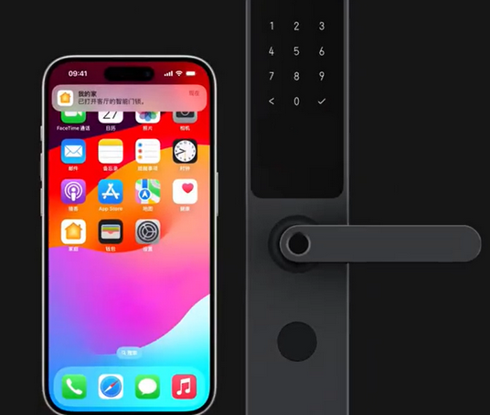 株洲iPhone维修站分享在iPhone上使用家庭钥匙开启智能门锁 