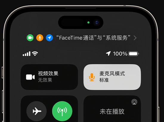 株洲苹果授权维修网点分享iPhone在通话时让你的声音更清晰 