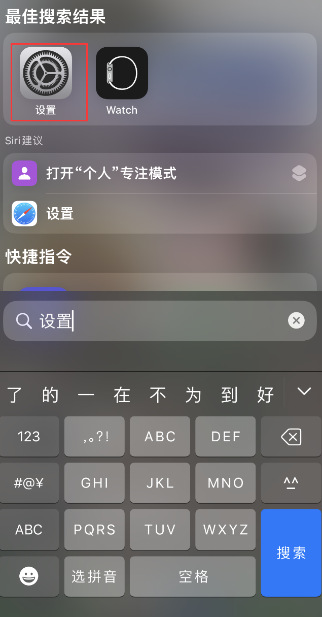 株洲苹果手机维修分享：iPhone 找不到“设置”或“App Store”怎么办？ 