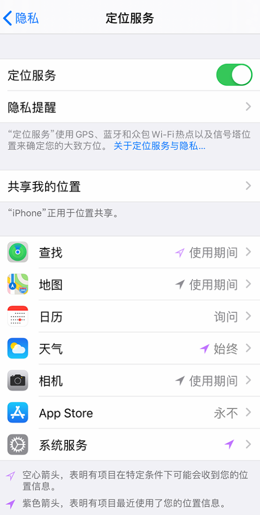 株洲苹果手机维修分享iPhone 状态栏中时间显示为蓝色图标是什么情况 